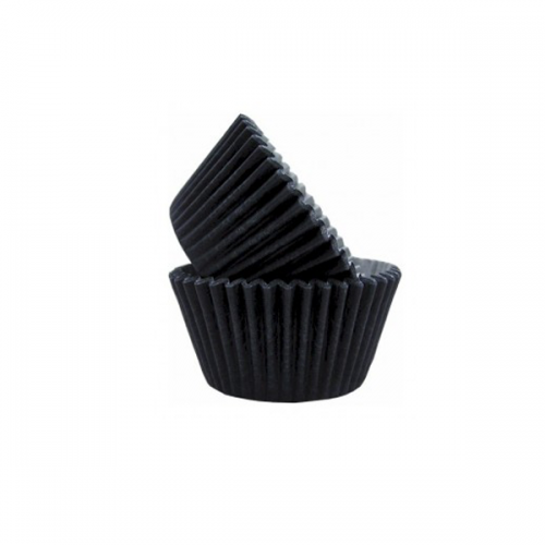 CUP CAKE 14/12 G/P BLACK  (40)