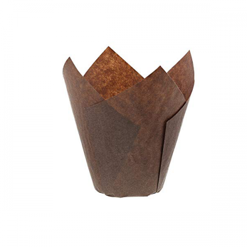 CUP CAKE TULIP BRN LRG (100)