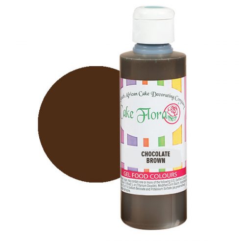 GEL FOOD COLOURS 21G - CHOCOLATE BROWN