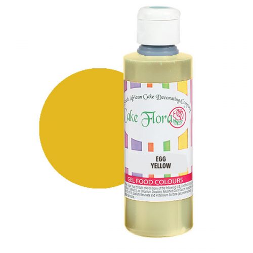 GEL FOOD COLOURS 21G - EGG YELLOW