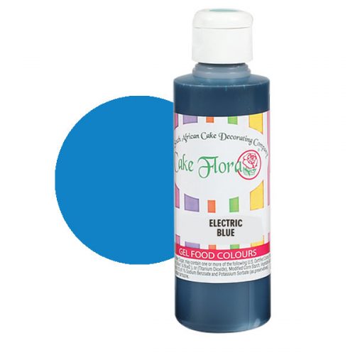 GEL FOOD COLOURS 21G - ELECTRIC BLUE