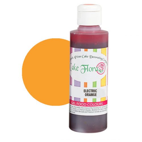GEL FOOD COLOURS 21G - ELECTRIC ORANGE