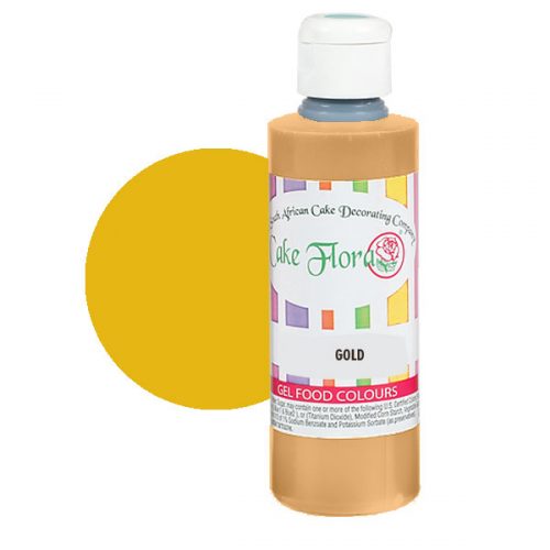 GEL FOOD COLOURS 21G - GOLD