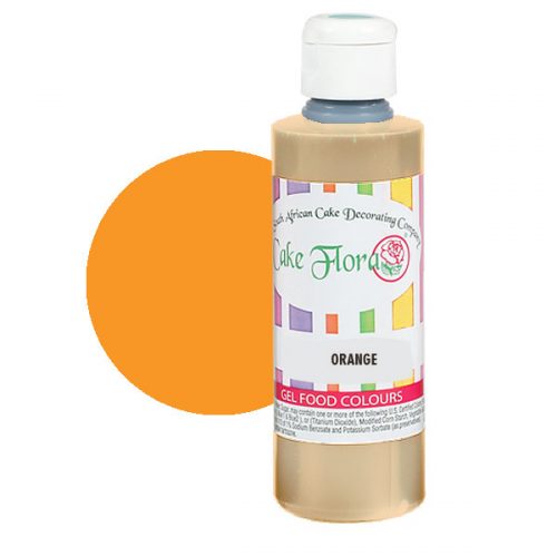 GEL FOOD COLOURS 21G - ORANGE