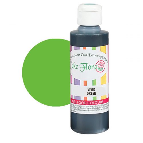 GEL FOOD COLOURS 21G - VIVID GREEN
