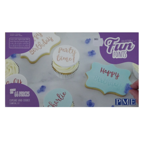 JEM FUN FONTS CUPCAKE & COOKIE 66 PC
