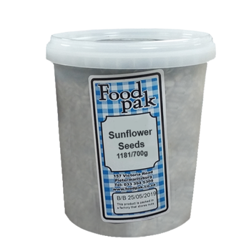 SEEDS SUNFLOWER 700G TUB