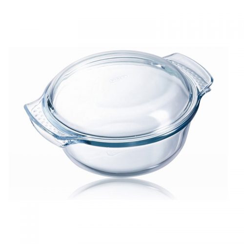 PYREX CASSEROLE ROUND WITH LID 2.1L
