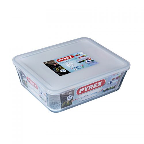 PYREX COOK & FREEZE RECT/LID 2.6L