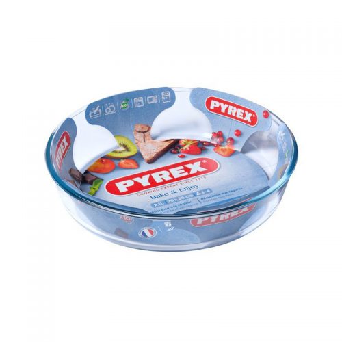 PYREX CAKE DISH ROUND 26CM 2.1LT