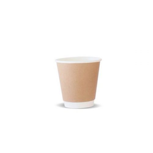 CUP KRAFT D/WALL HOT 250ML (500)