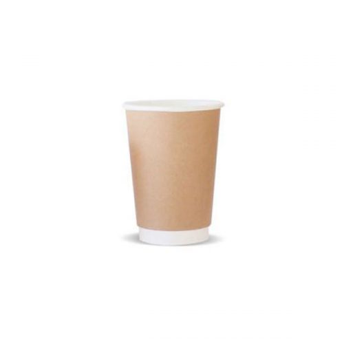CUP KRAFT D/WALL HOT 350ML (500)