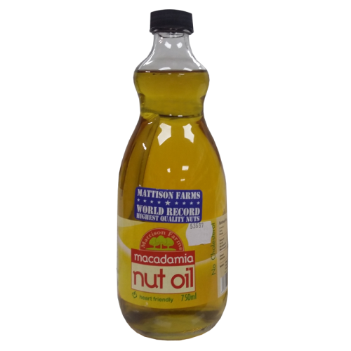 MACADAMIA NUT OIL 750ML