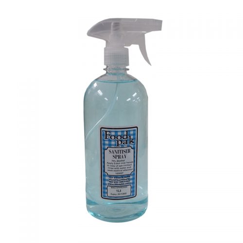 CHEM HAND SANITISER SPRAY 1LT EA