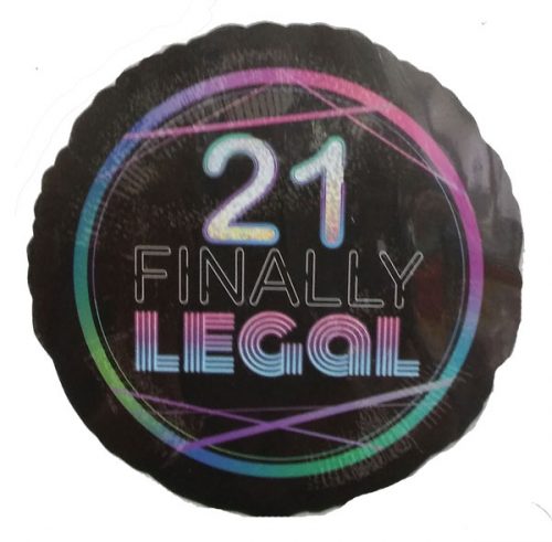 HELIUM 46cm - HAPPY 21ST