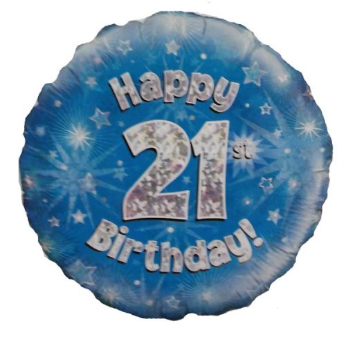 HELIUM 46cm - HAPPY 21ST