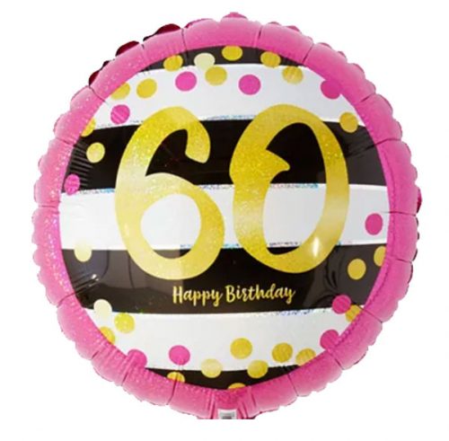 HELIUM 46cm - HAPPY 60TH