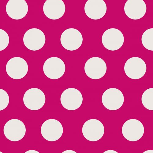 3 PLY CERISE - BIG DOT (20)