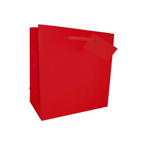 GIFT BAG LARGE 265x330MM RED