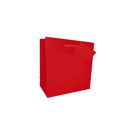 GIFT BAG MEDIUM 180x230MM RED