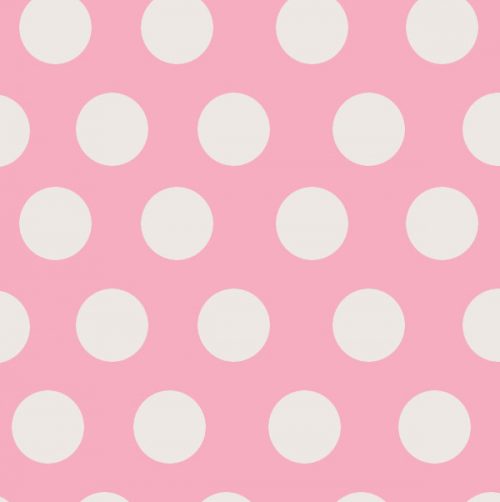 3 PLY PINK - BIG DOT (20)
