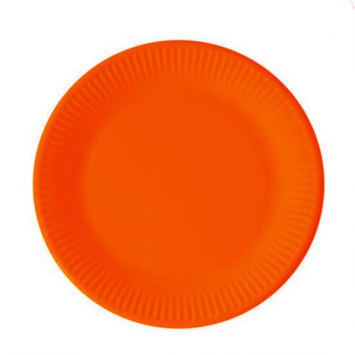 PAPER PLATE 180MM - RED (20)