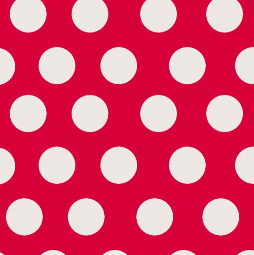 3 PLY RED - BIG DOT (20)