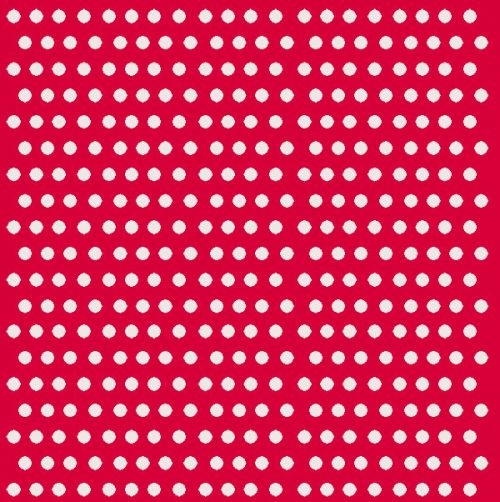 3 PLY RED - SMALL DOT (20)