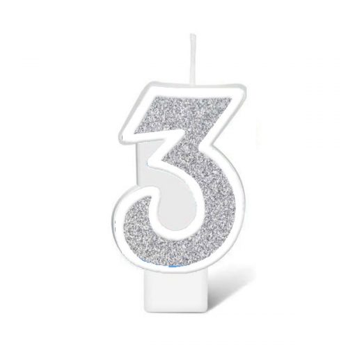 SILVER GLITTER NO.3