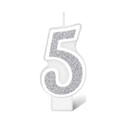SILVER GLITTER NO.5
