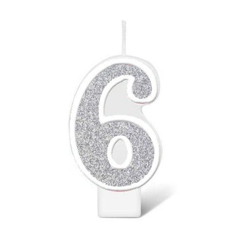 SILVER GLITTER NO.6