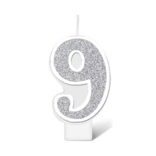 SILVER GLITTER NO.9