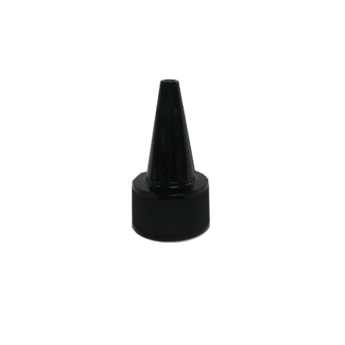 BOT - SPOUT TOP BLK/WHITE 24/410 EA